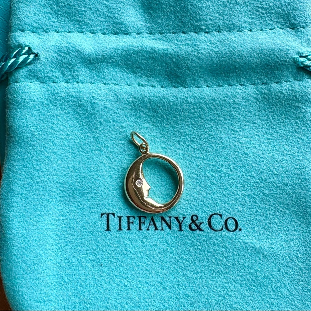 Tiffany & Co. Gold Man in the Moon charm